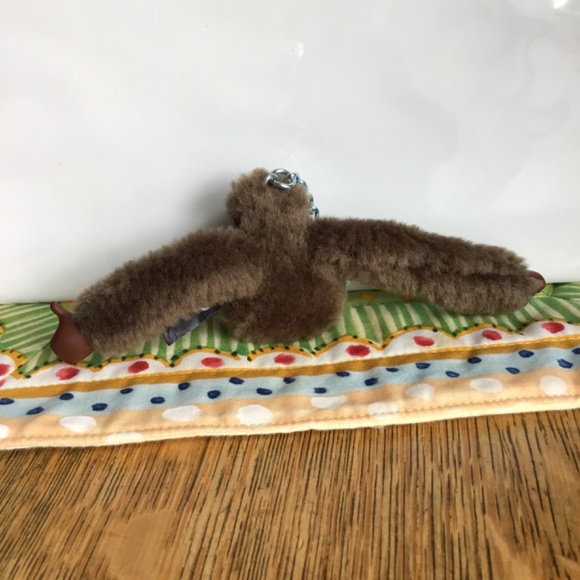 Kipling Gorilla Key Chain Ring Kristof NWOT Handbag Purse Charm - Picture 5 of 10